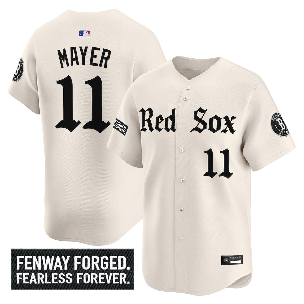 BOS 'Gothic Edition' Vapor Premier Limited Men Jersey - All Stitched