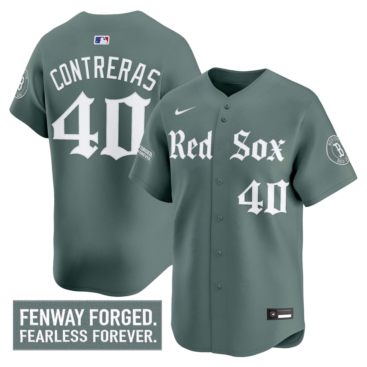 BOS 'Gothic Edition' Vapor Premier Limited Men Jersey - All Stitched