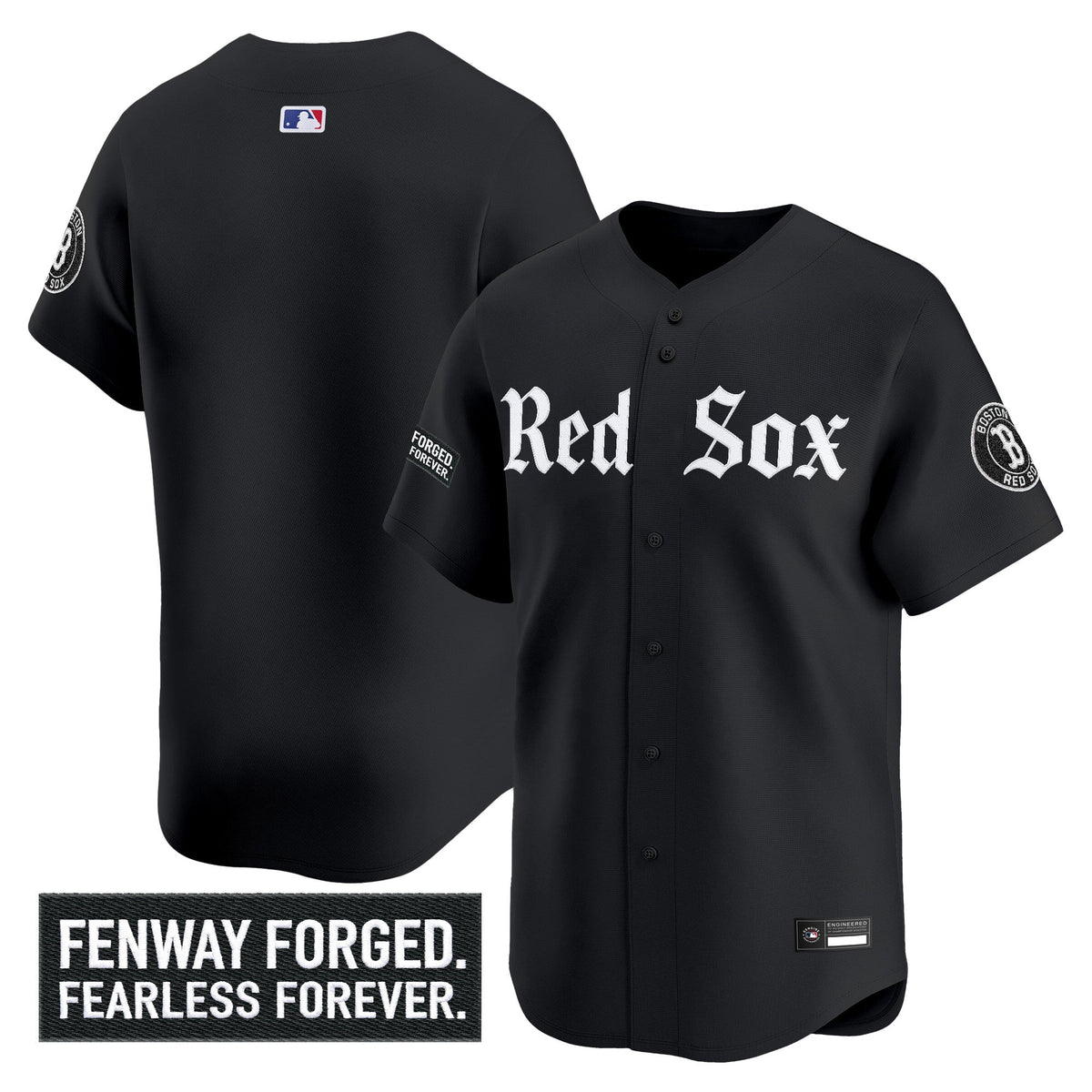 BOS 'Gothic Edition' Vapor Premier Limited Men Jersey - All Stitched