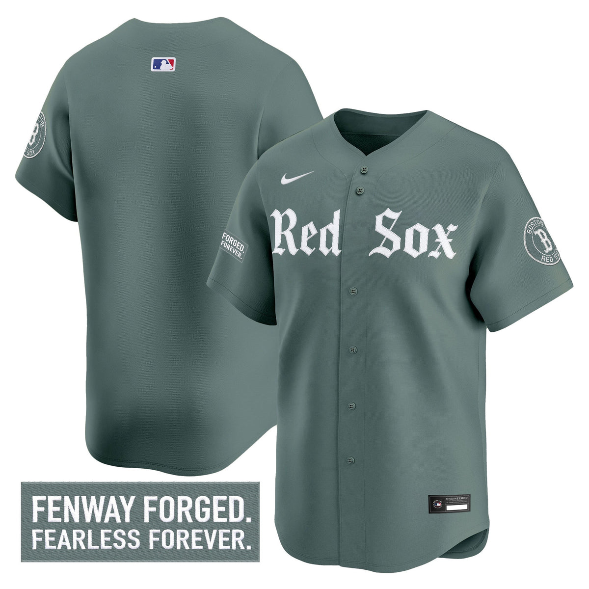 BOS 'Gothic Edition' Vapor Premier Limited Men Jersey - All Stitched