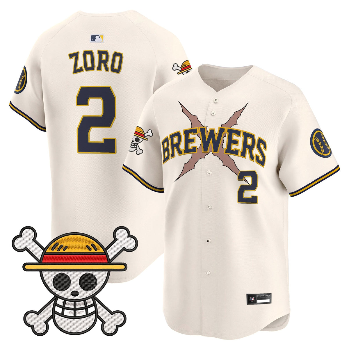 MIL x One Piece Vapor Premier Limited Jersey - Stitched