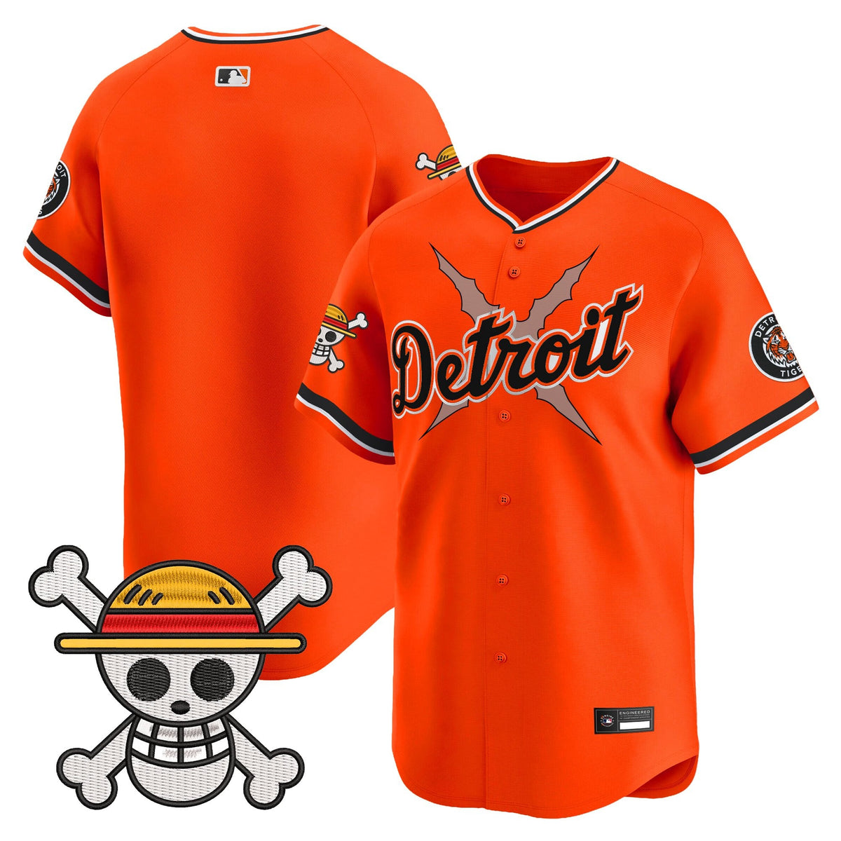 DET x  OP Vapor Premier Limited Jersey - Stitched