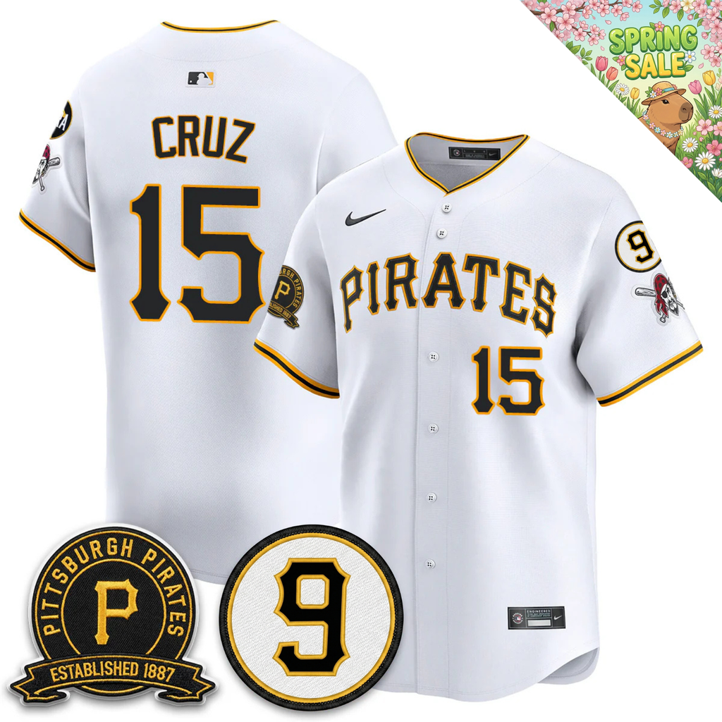 PIT 2026 Limited City Connect Jersey - Bill Mazeroski & EST 1887 Patch - Stitched
