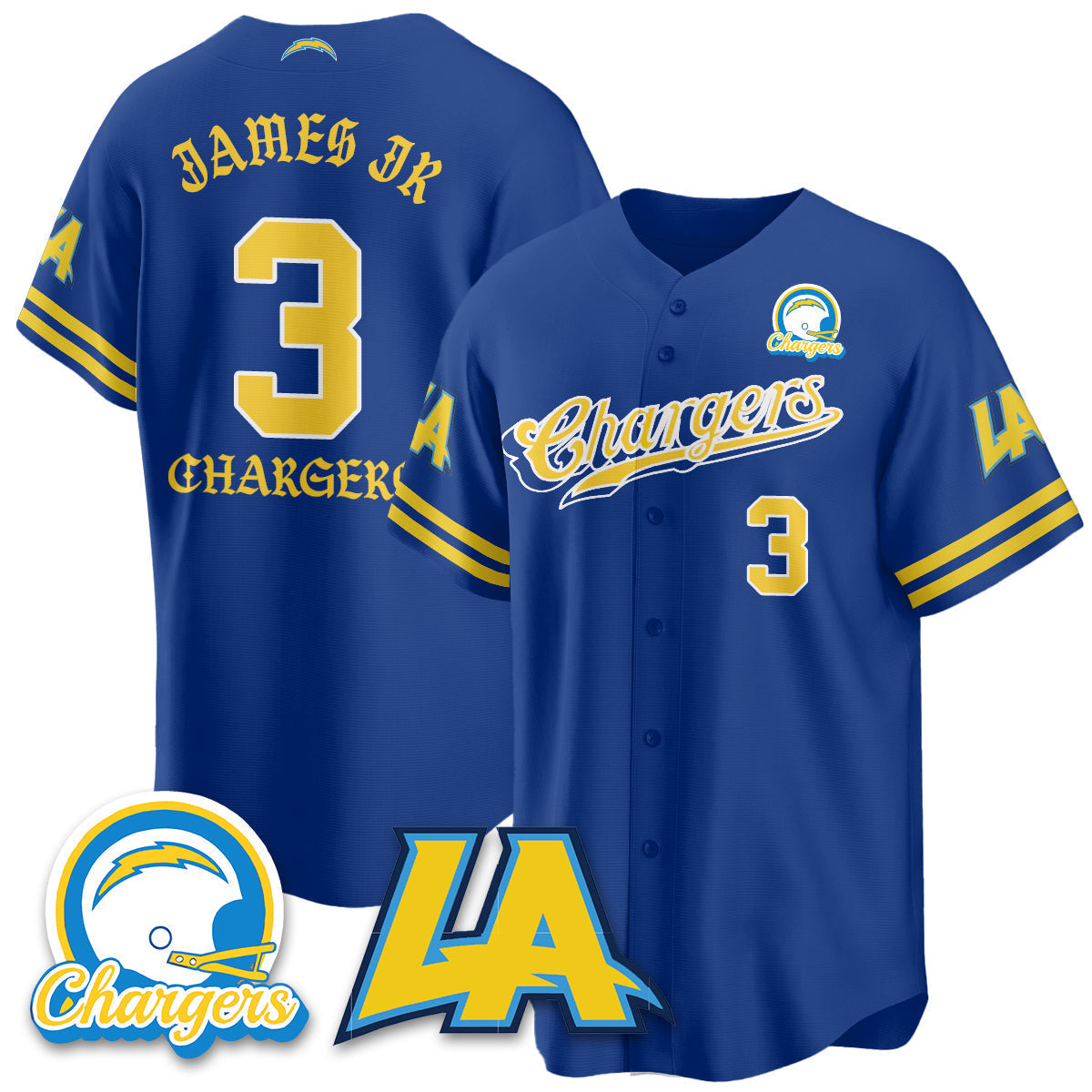 LVG Born x Raised Baseball Men Jersey - All Stitched
