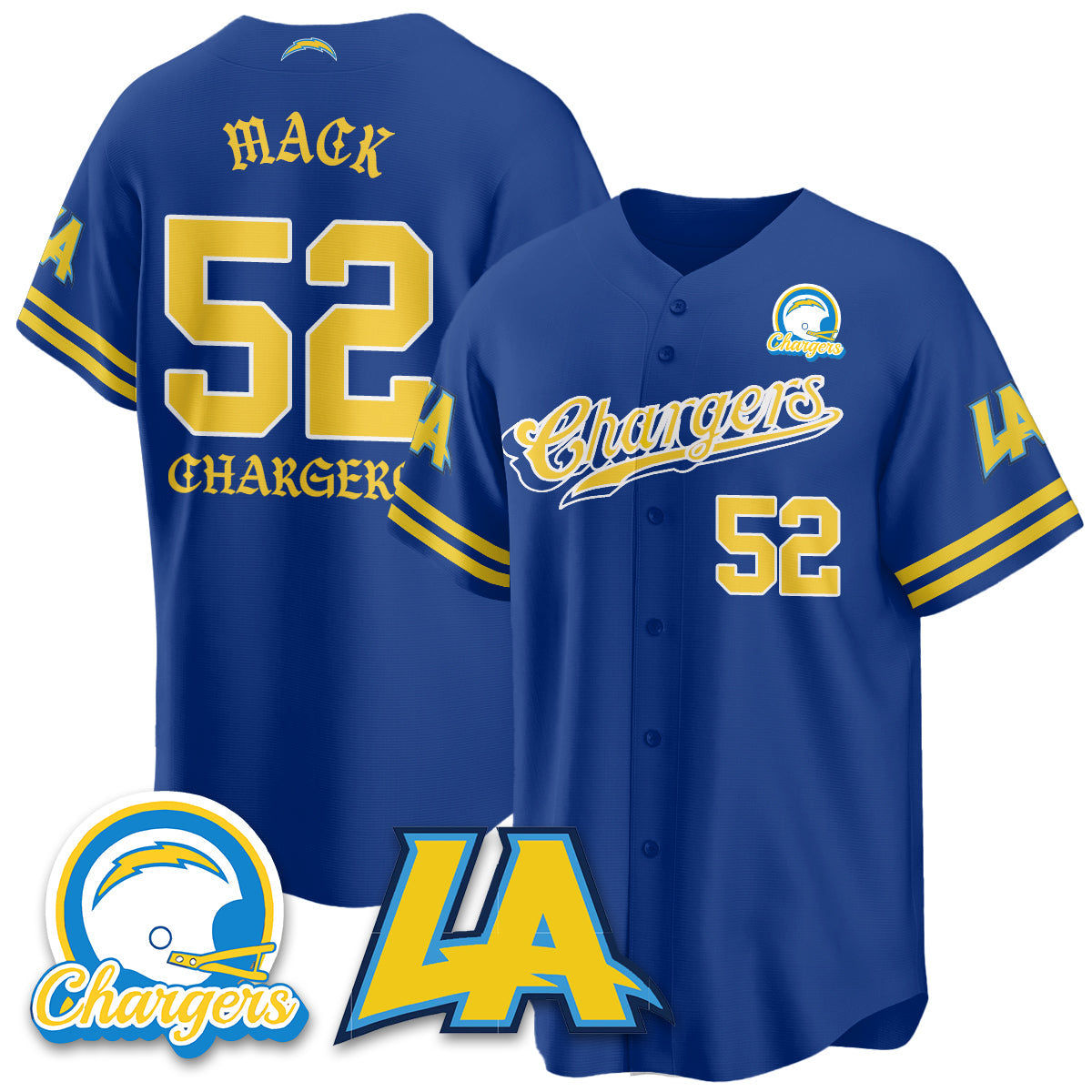 LVG Born x Raised Baseball Men Jersey - All Stitched