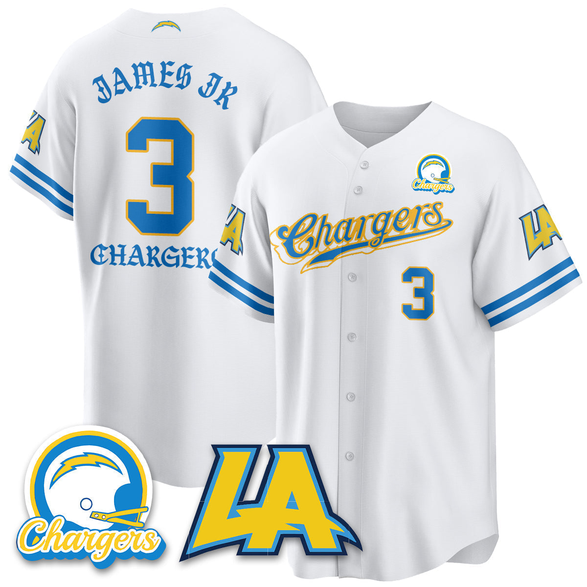 LVG Born x Raised Baseball Men Jersey - All Stitched
