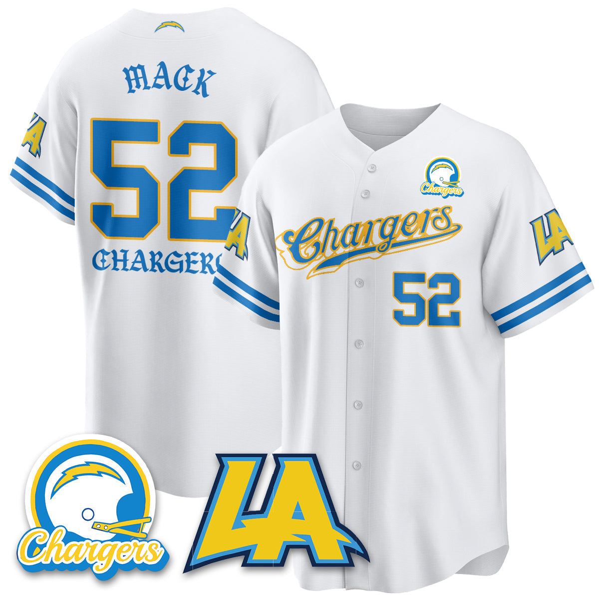 LVG Born x Raised Baseball Men Jersey - All Stitched
