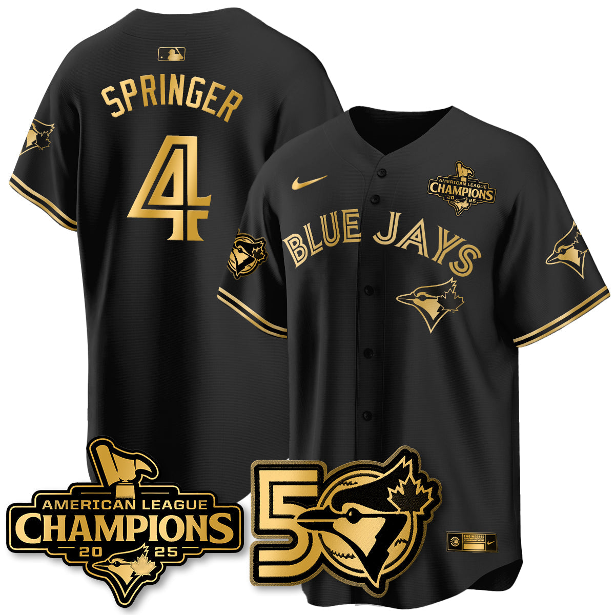 TBJ 2025 American League Champions Vapor Limited Jersey - 50th Season - All Stitched