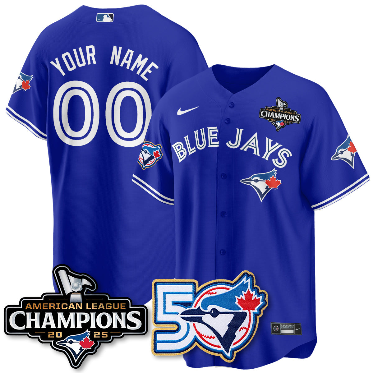 TBJ 2025 American League Champions Vapor Limited Jersey - 50th Season - All Stitched