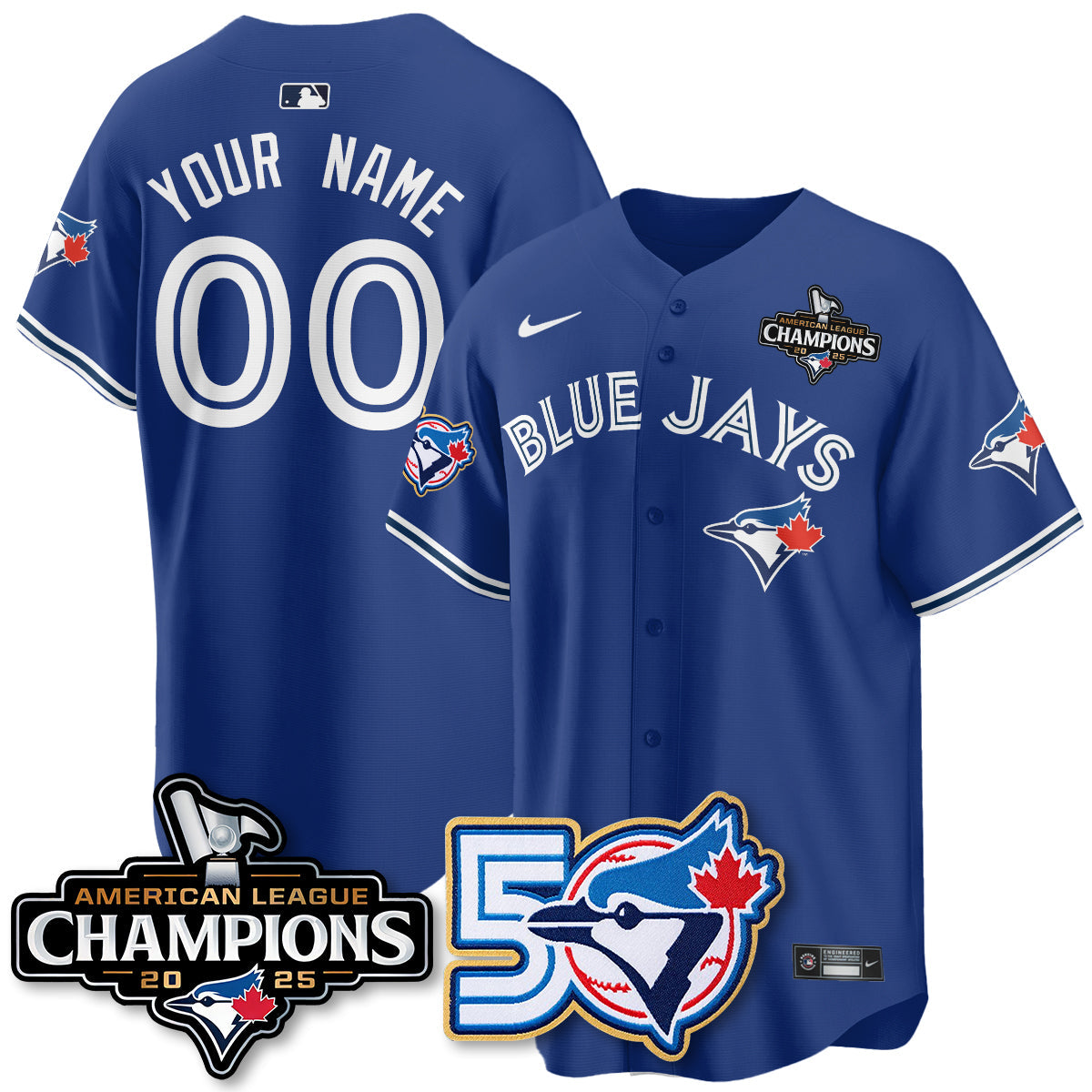 TBJ 2025 American League Champions Vapor Limited Jersey - 50th Season - All Stitched