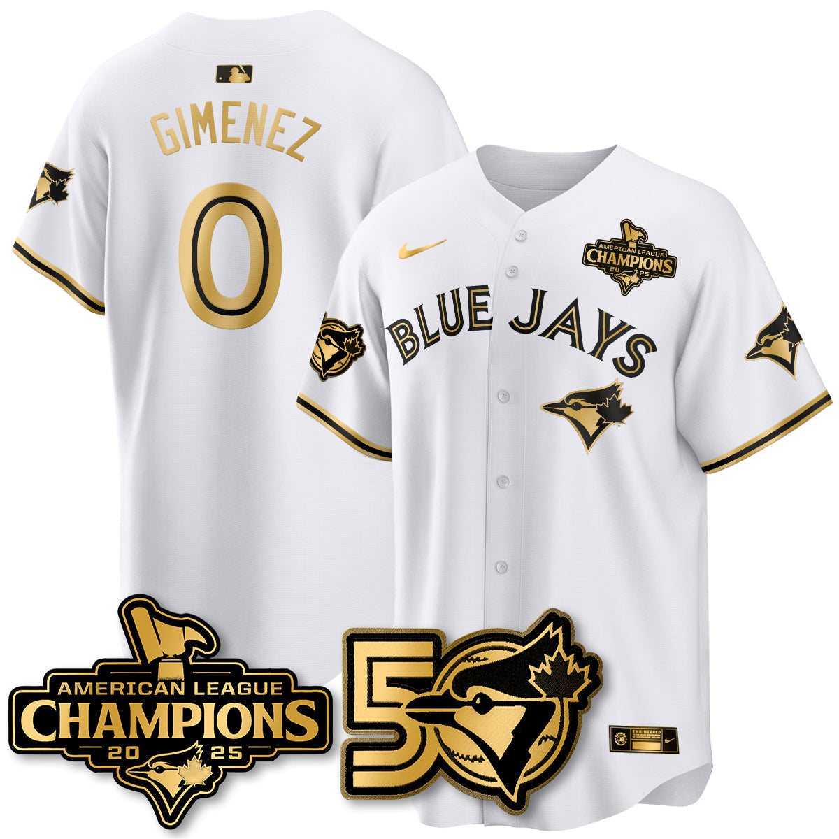 TBJ 2025 American League Champions Vapor Limited Jersey - 50th Season - All Stitched