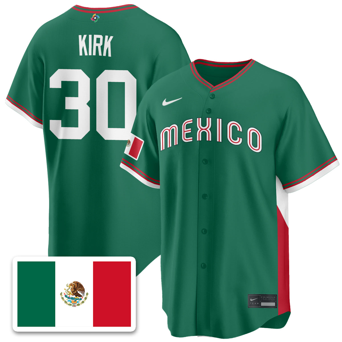 Mexico Baseball 2026 World Baseball Classic Limited Men Jersey - All Stitched