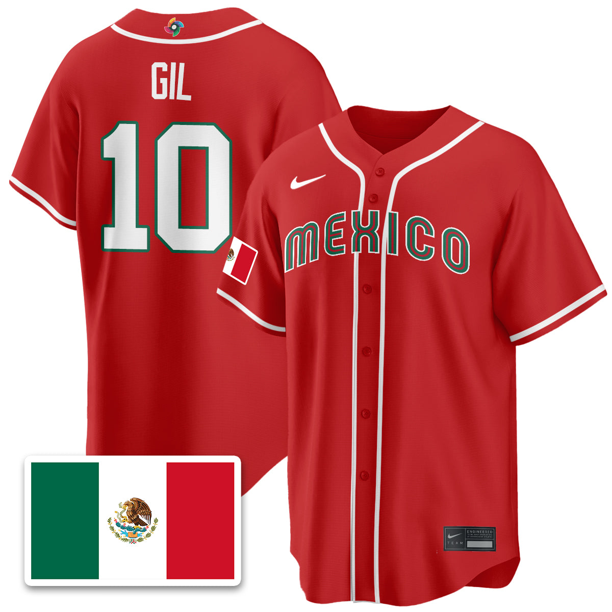 Mexico Baseball 2026 World Baseball Classic Limited Men Jersey - All Stitched