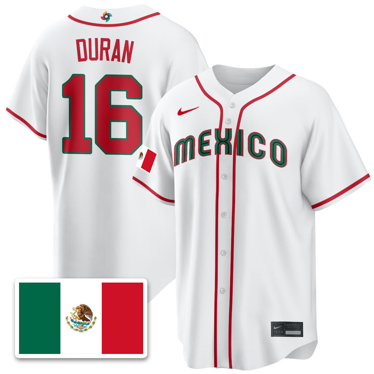 Mexico Baseball 2026 World Baseball Classic Limited Men Jersey - All Stitched