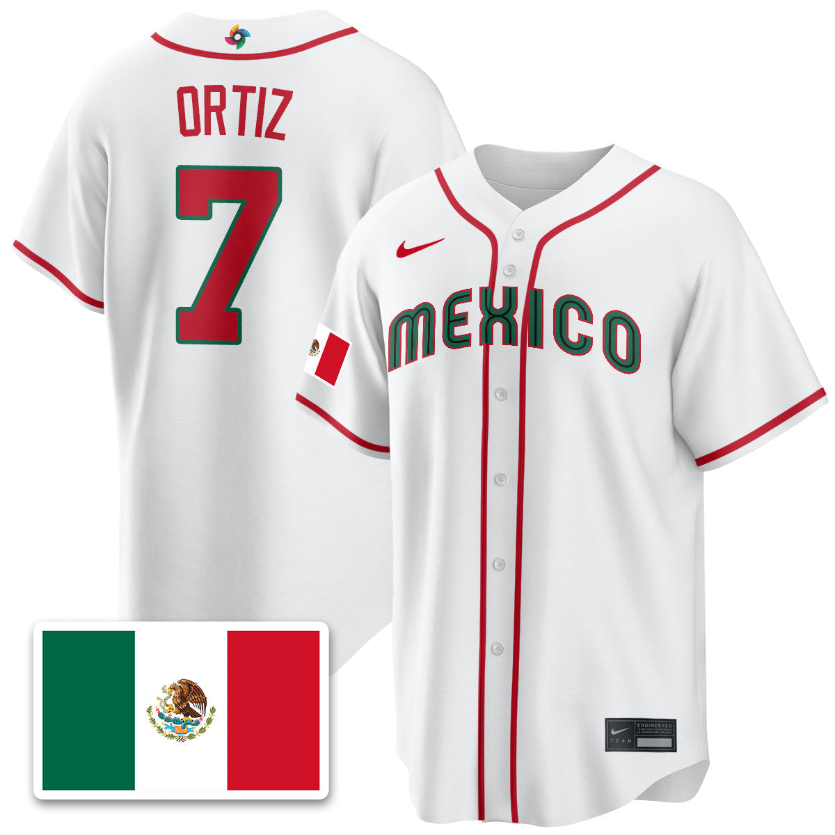 Mexico Baseball 2026 World Baseball Classic Limited Men Jersey - All Stitched