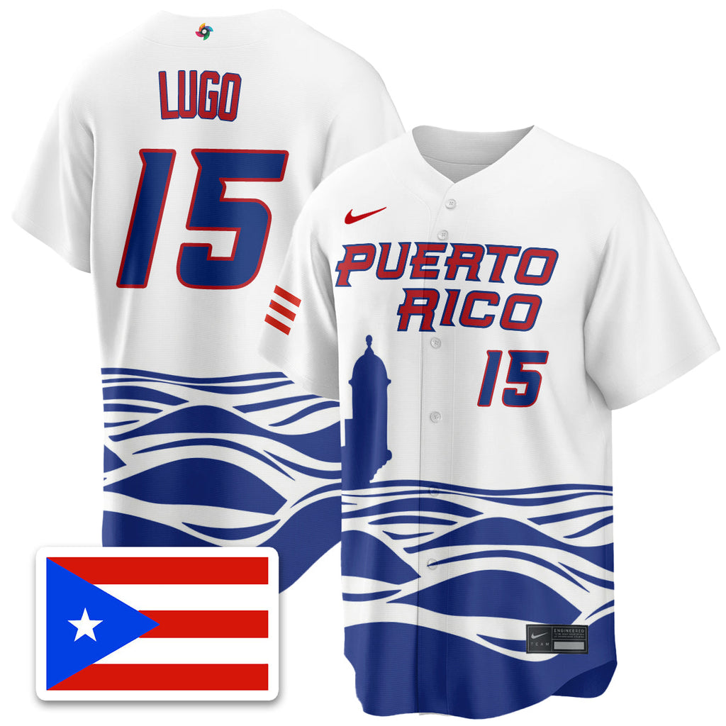 Puerto Rico Baseball 2026 World Baseball Classic Limited Jersey - All Stitched
