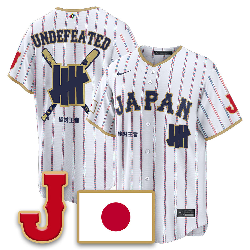 Japan Baseball x Undefeated 2026 World Baseball Classic Limited Men Jersey - All Stitched