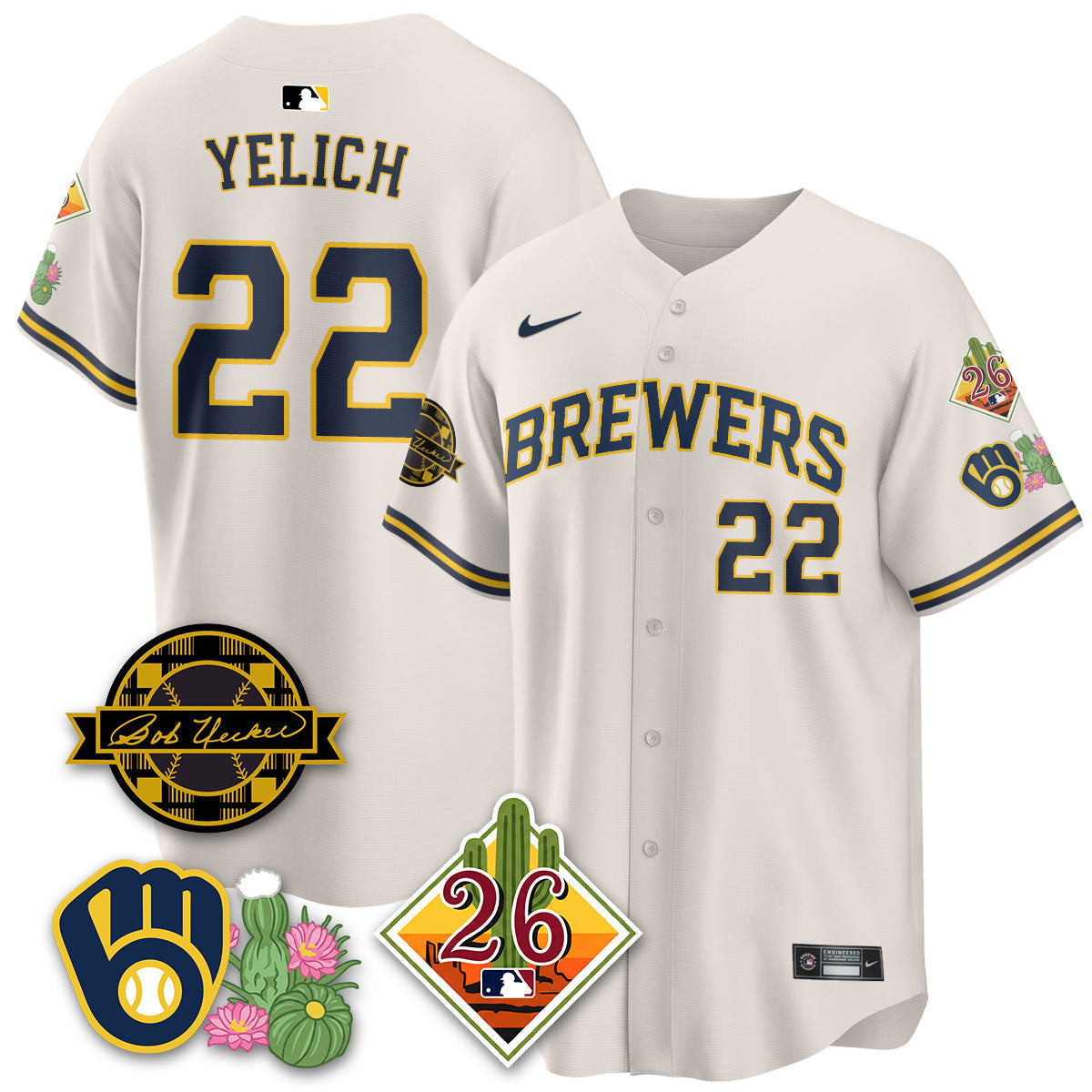 MIL 2026 Spring Training Vapor Limited Men Jersey - All Stitched