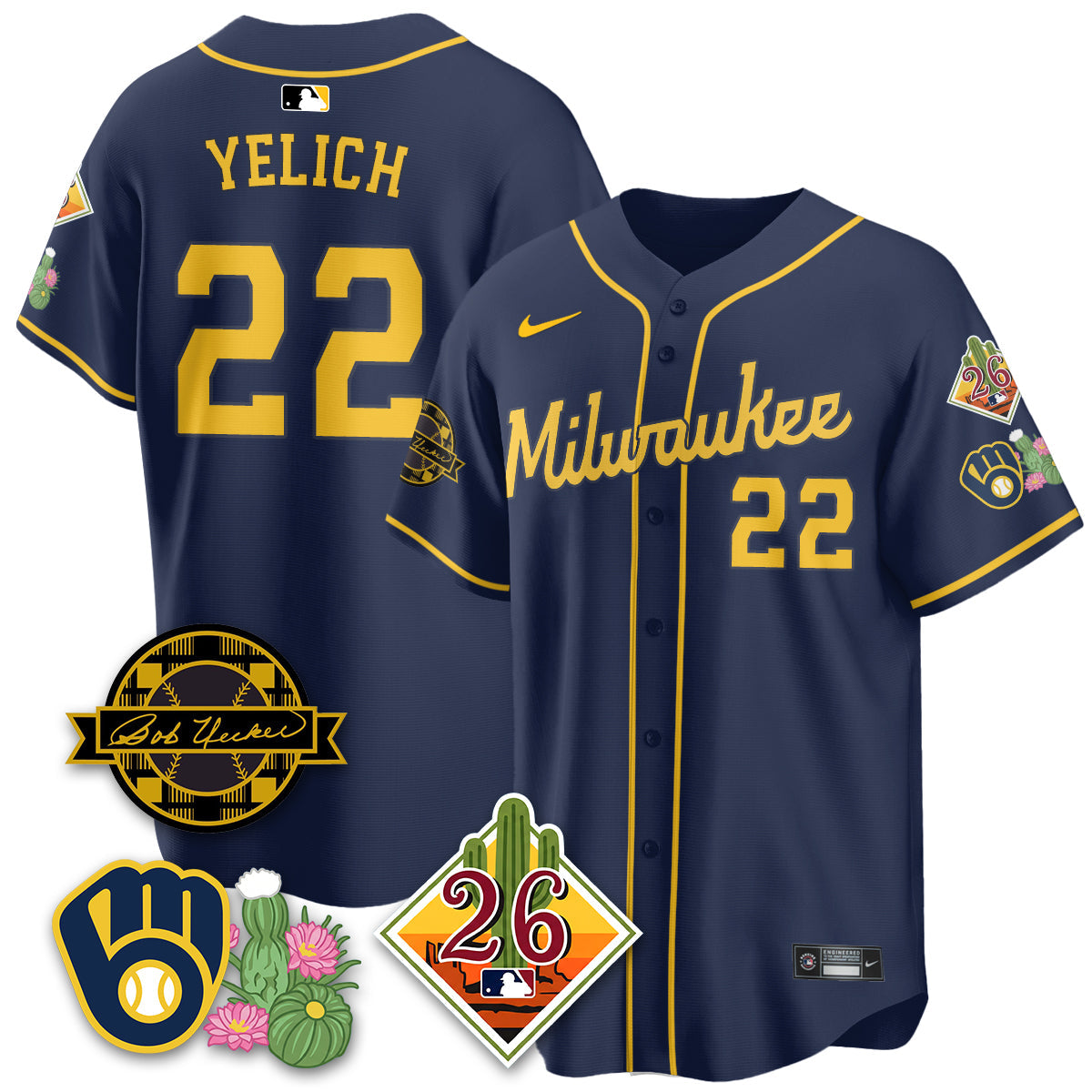 MIL 2026 Spring Training Vapor Limited Men Jersey - All Stitched