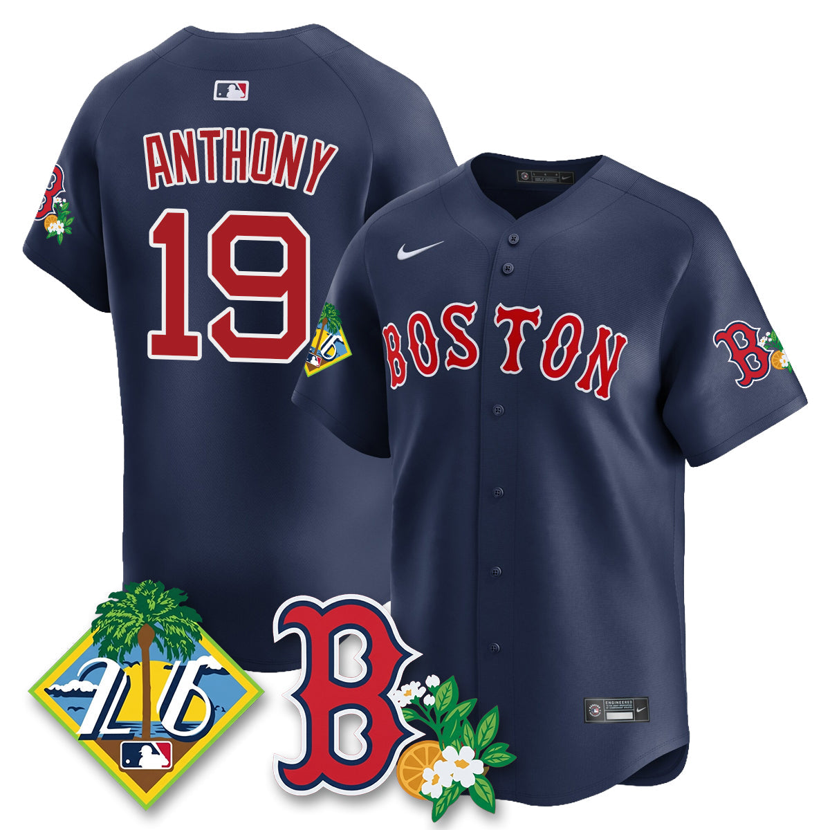 BOS 2026 Spring Training Vapor Limited Men Jersey - All Stitched
