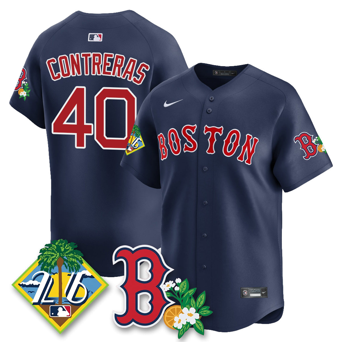 BOS 2026 Spring Training Vapor Limited Men Jersey - All Stitched