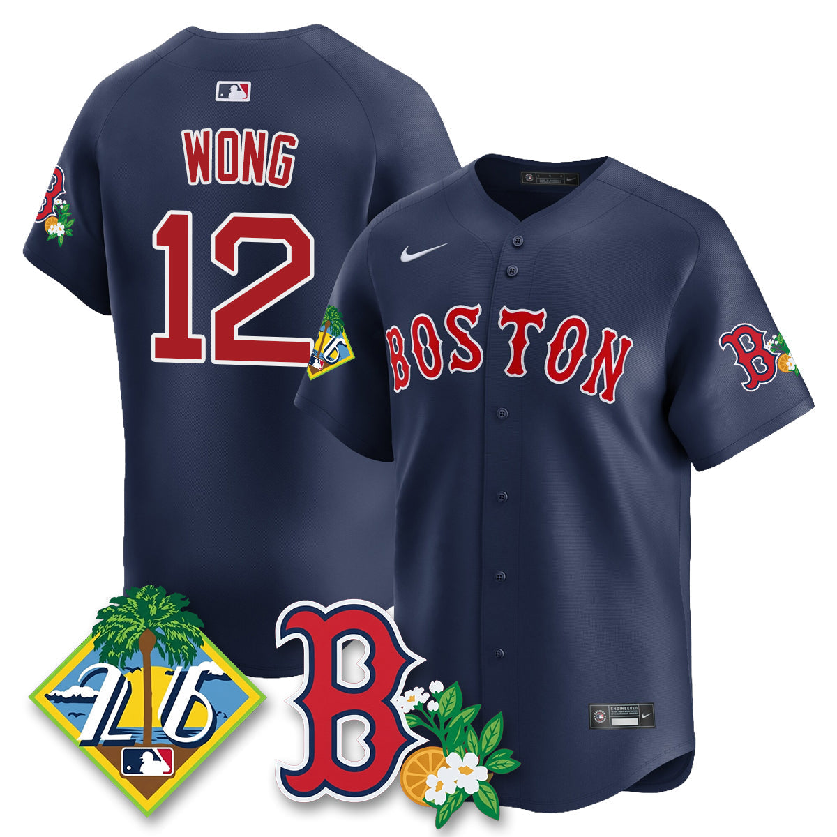 BOS 2026 Spring Training Vapor Limited Men Jersey - All Stitched