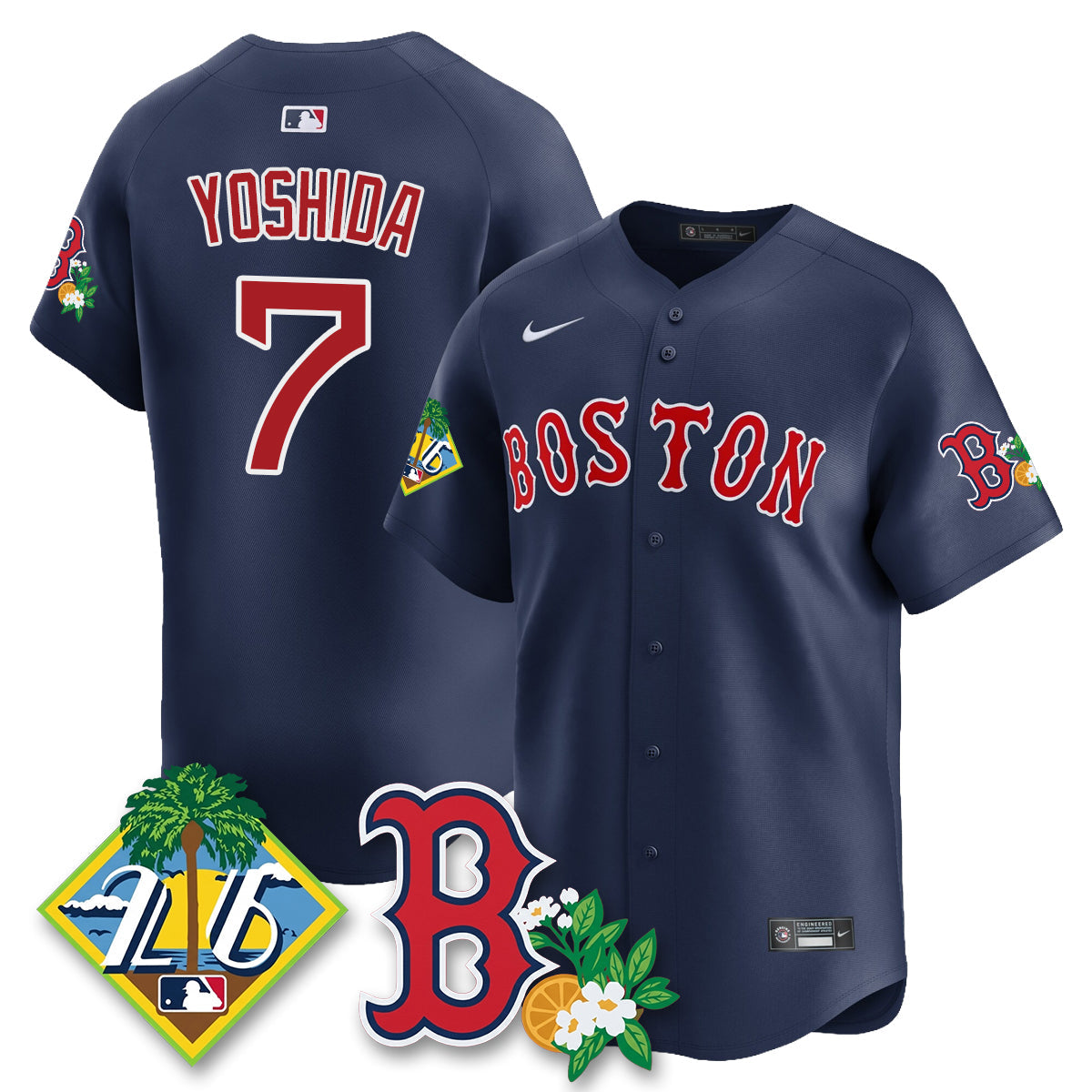 BOS 2026 Spring Training Vapor Limited Men Jersey - All Stitched
