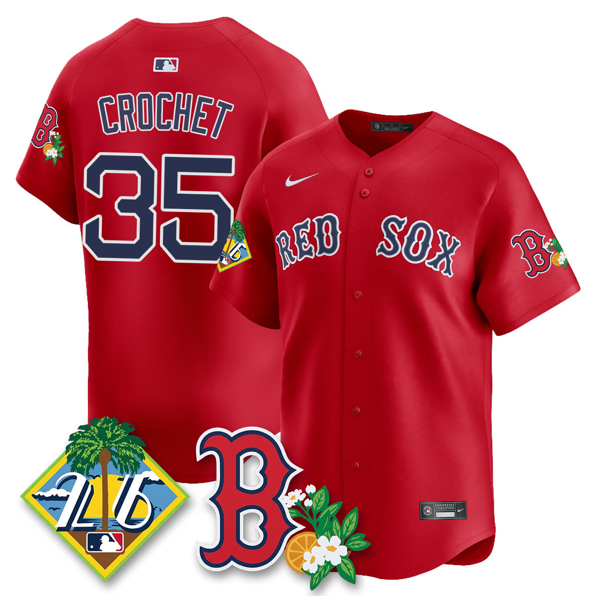 BOS 2026 Spring Training Vapor Limited Men Jersey - All Stitched