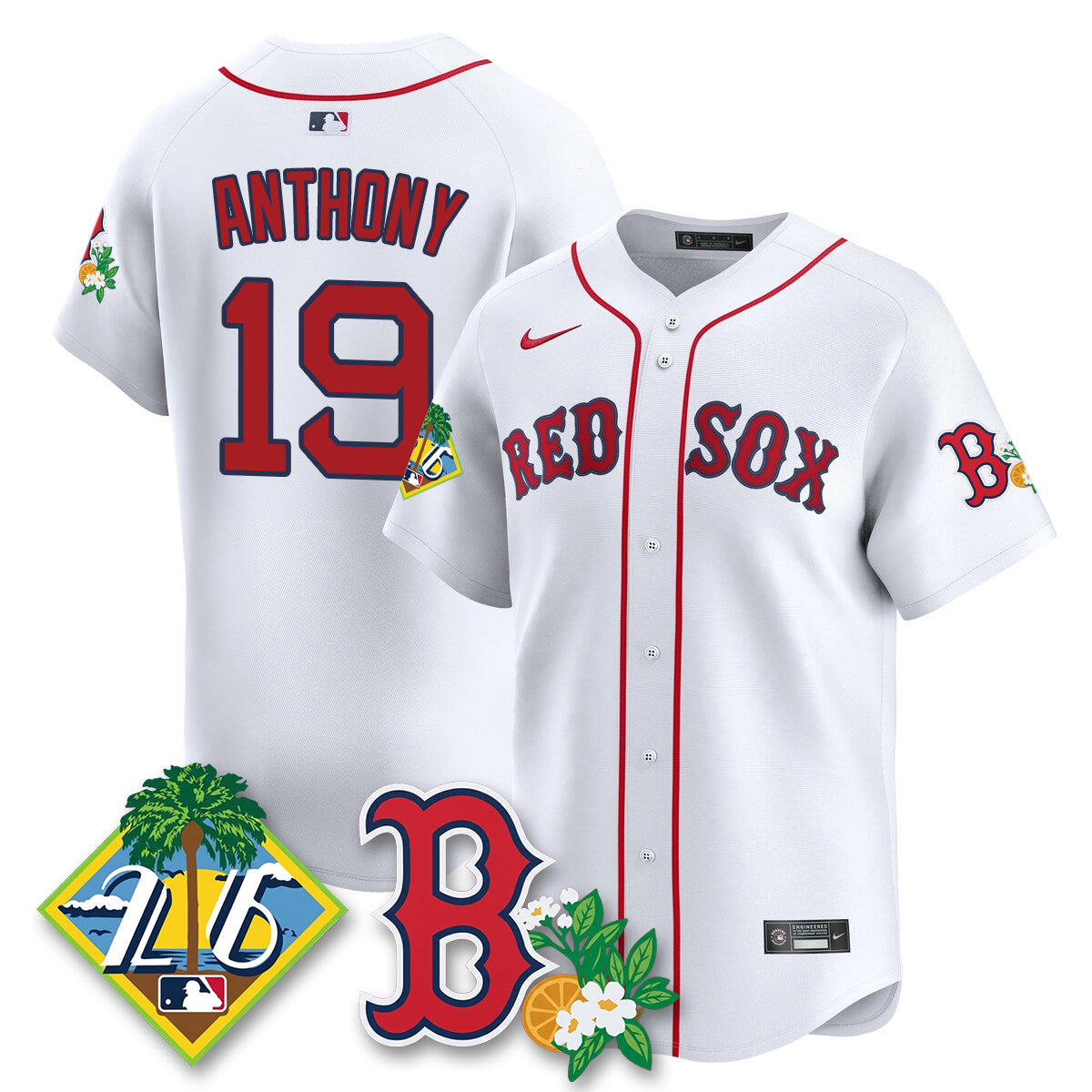BOS 2026 Spring Training Vapor Limited Men Jersey - All Stitched