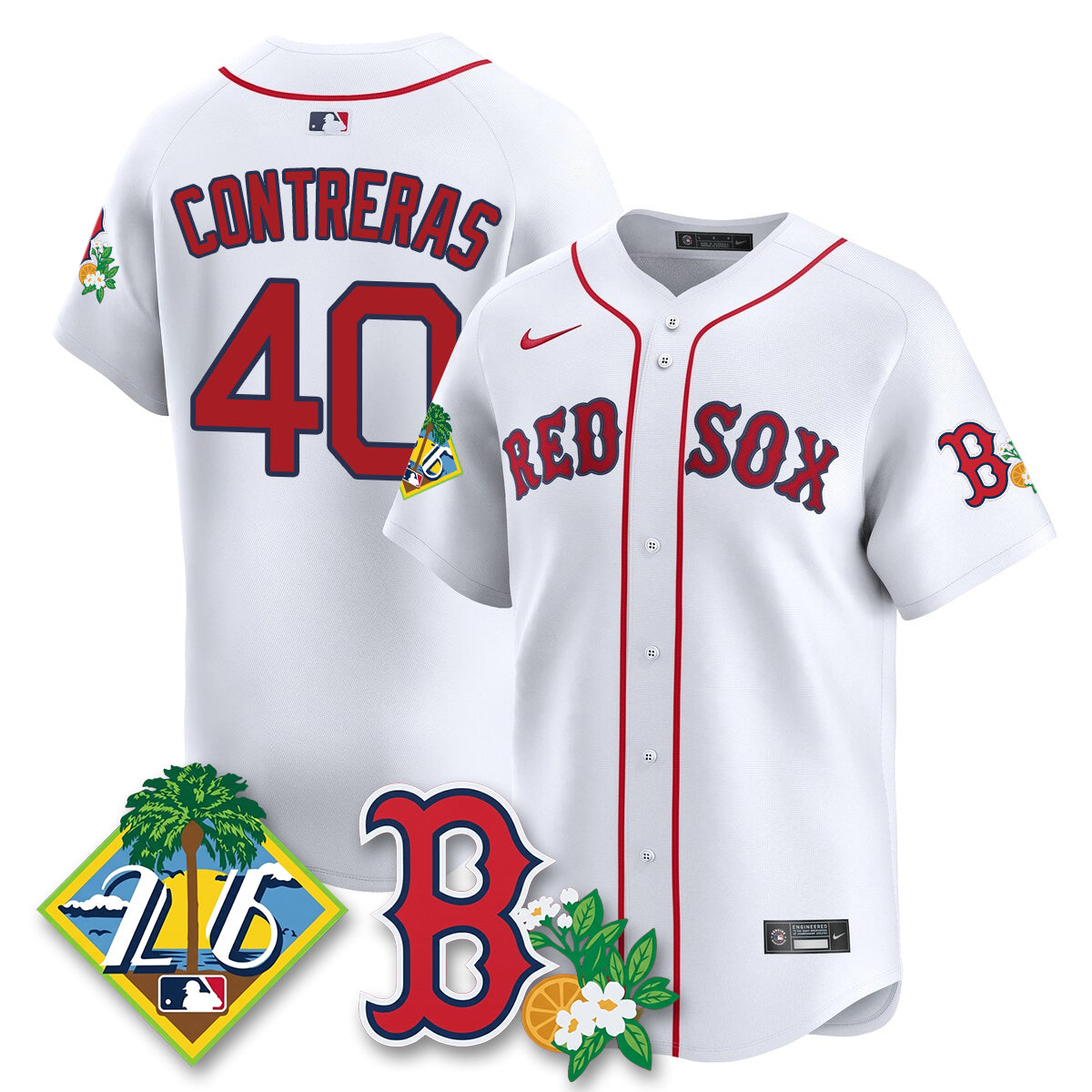 BOS 2026 Spring Training Vapor Limited Men Jersey - All Stitched