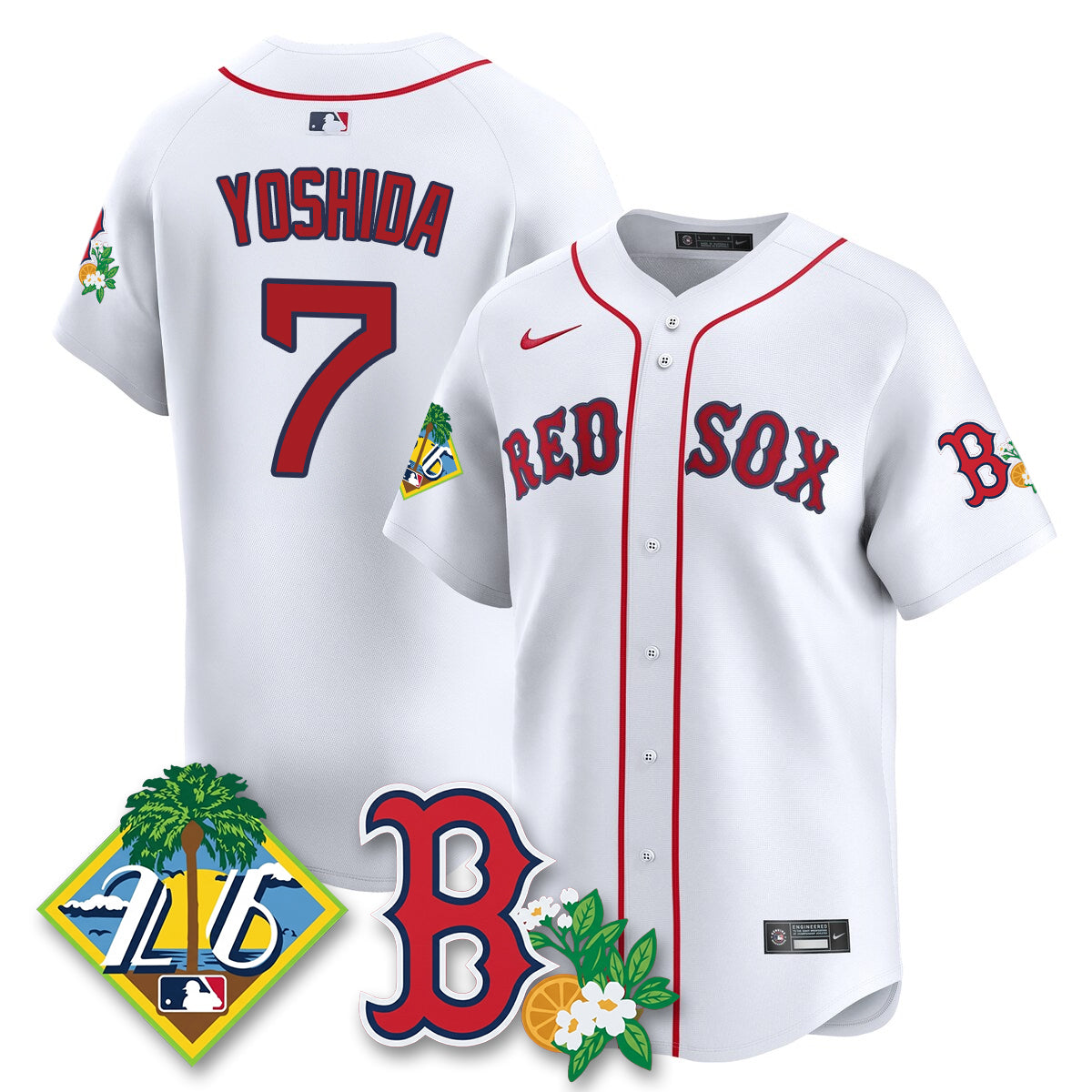 BOS 2026 Spring Training Vapor Limited Men Jersey - All Stitched