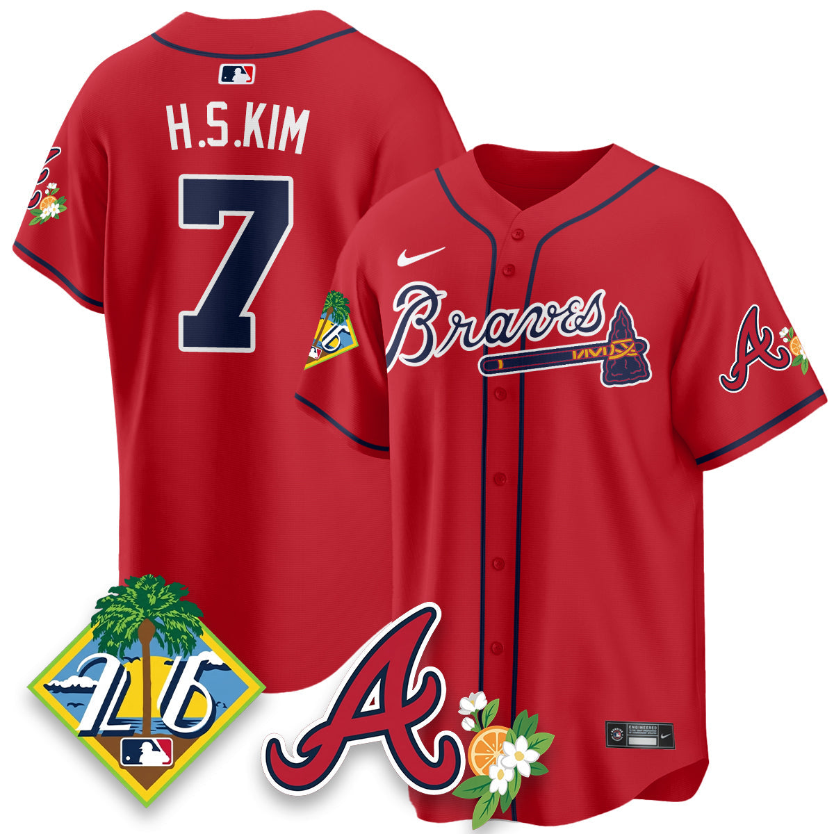 ATL 2026 Spring Training Vapor Limited Men Jersey - All Stitched