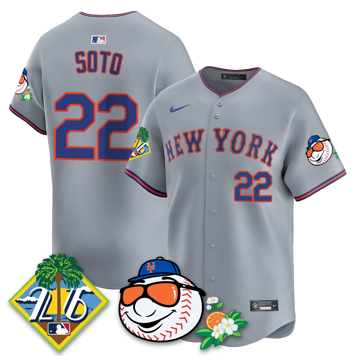 NYM 2026 Spring Training Vapor Limited Jersey - All Stitched