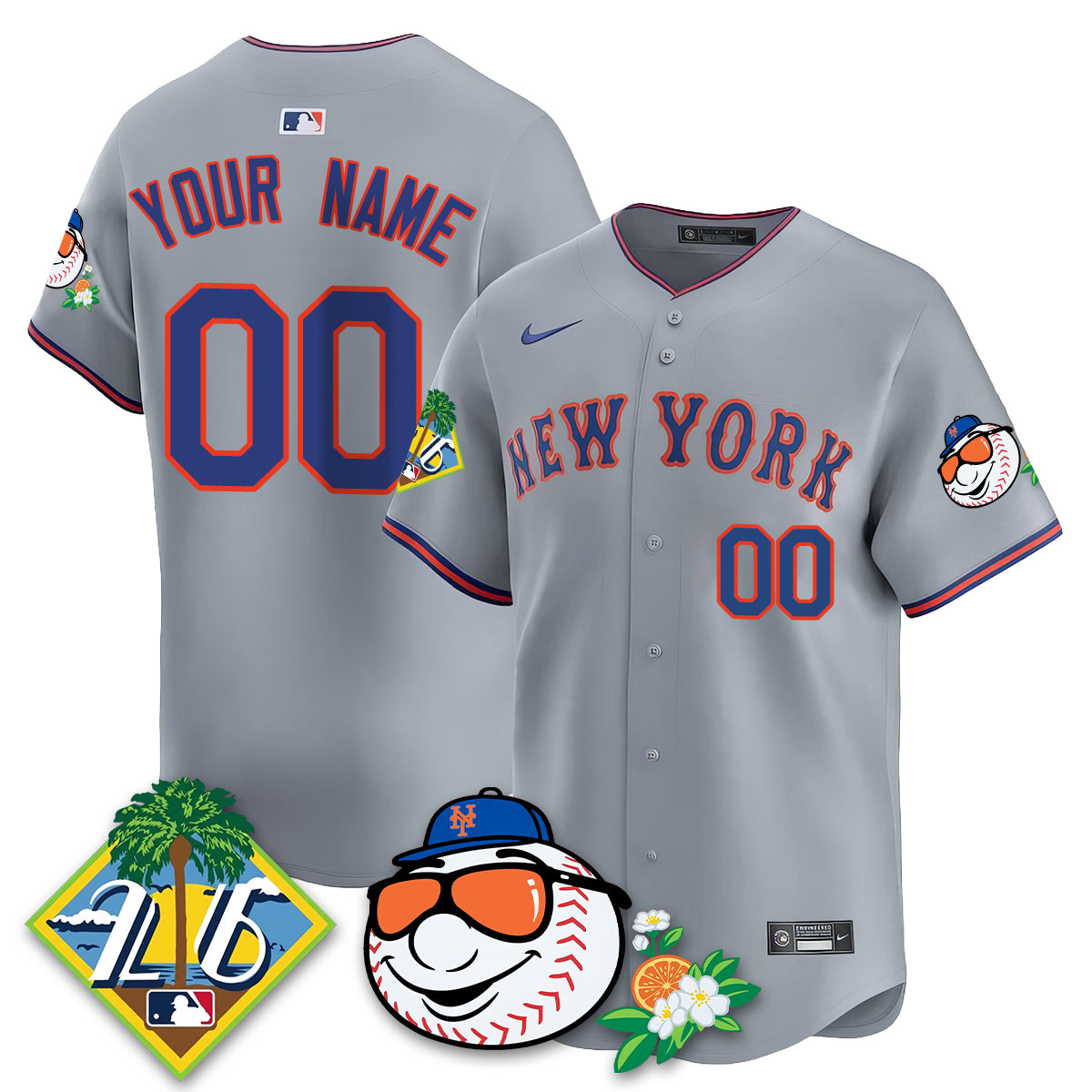 NYM 2026 Spring Training Vapor Limited Jersey - All Stitched