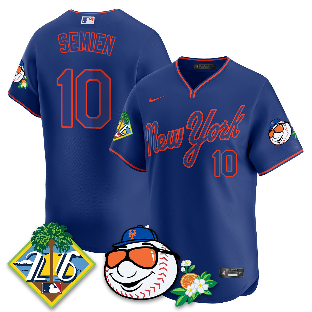 NYM 2026 Spring Training Vapor Limited Men Jersey - All Stitched