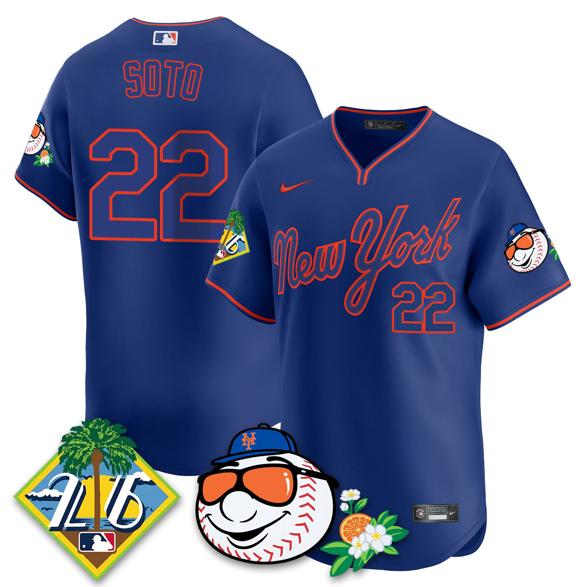 NYM 2026 Spring Training Vapor Limited Men Jersey - All Stitched