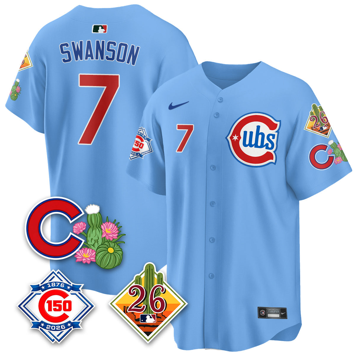 CHC 2026 Spring Training Vapor Limited Men Jersey - 150th Anniversary Patch - All Stitched