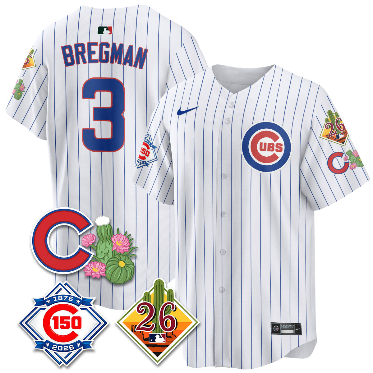 CHC 2026 Spring Training Vapor Limited Men Jersey - 150th Anniversary Patch - All Stitched