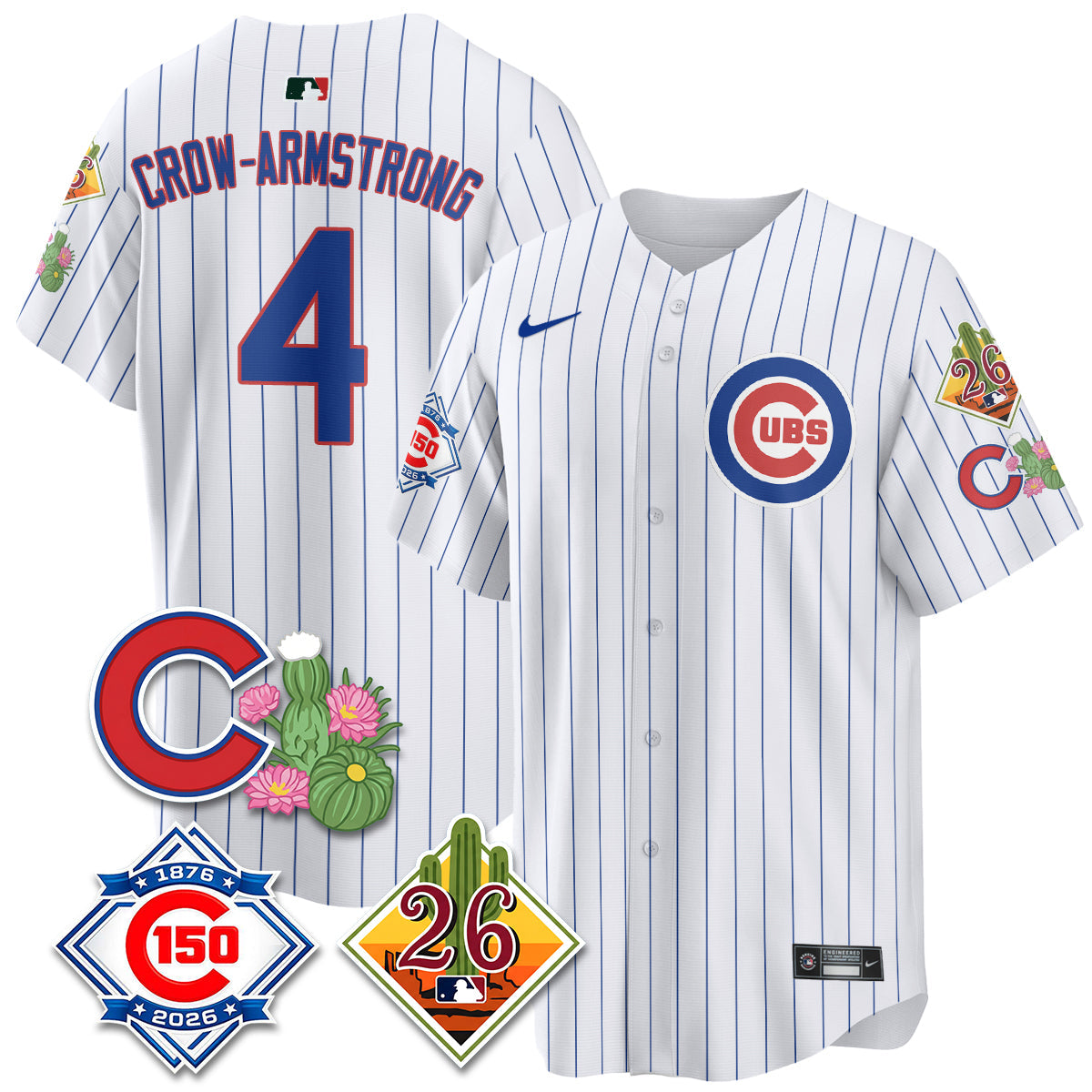 CHC 2026 Spring Training Vapor Limited Men Jersey - 150th Anniversary Patch - All Stitched