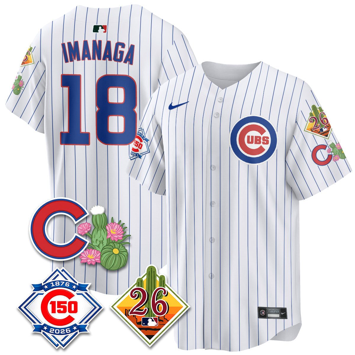 CHC 2026 Spring Training Vapor Limited Men Jersey - 150th Anniversary Patch - All Stitched