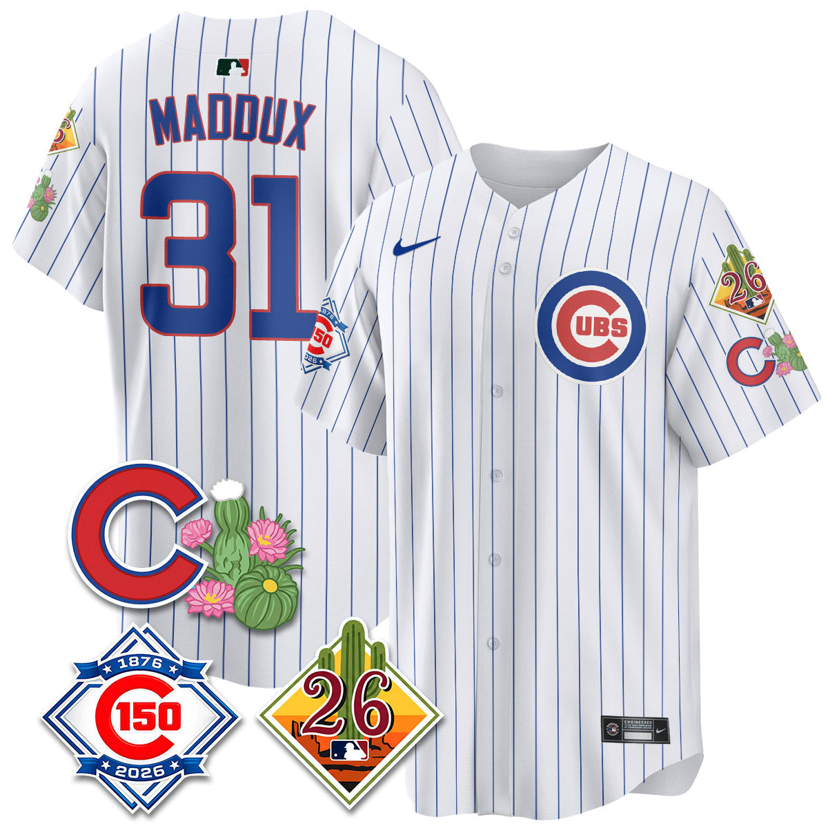 CHC 2026 Spring Training Vapor Limited Men Jersey - 150th Anniversary Patch - All Stitched