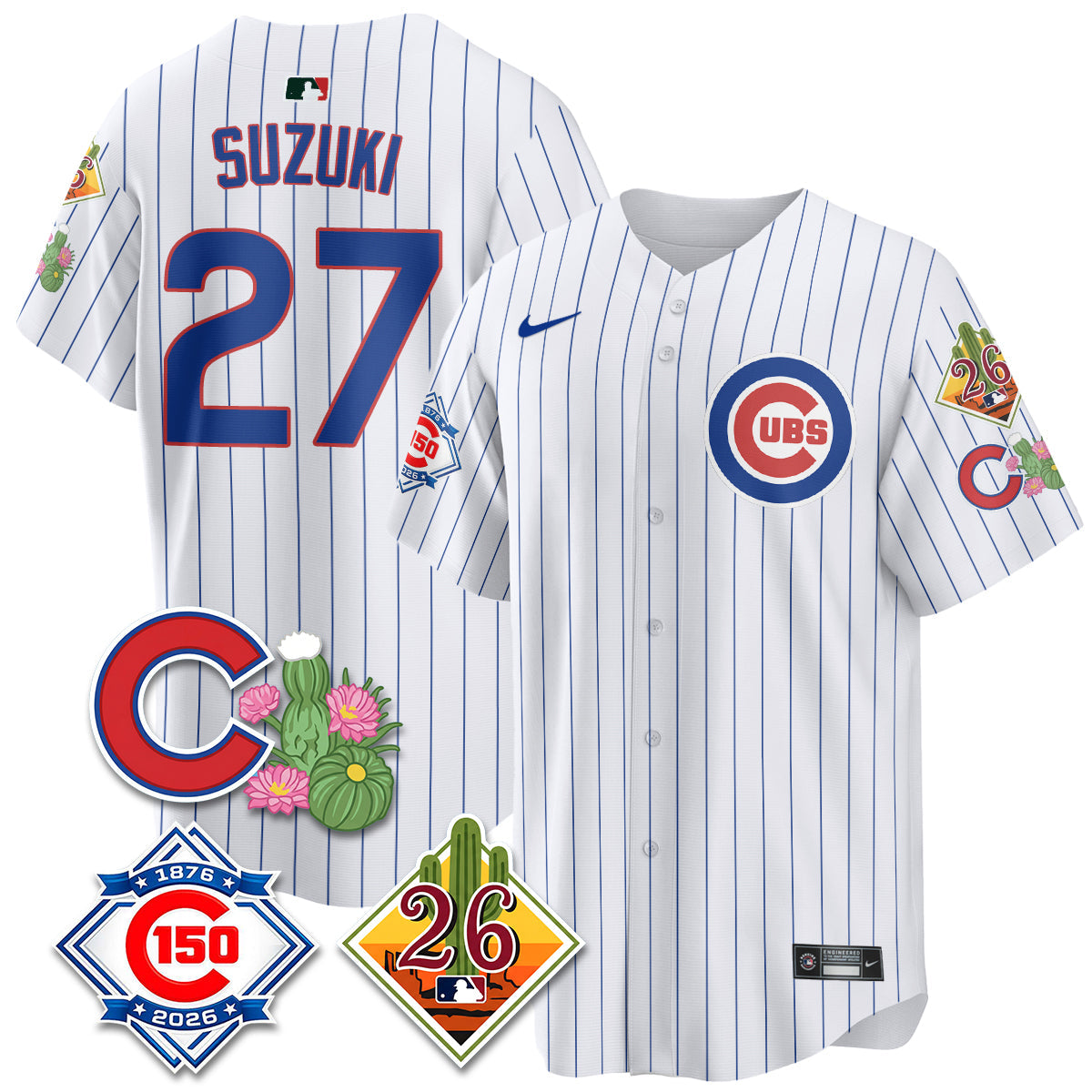CHC 2026 Spring Training Vapor Limited Men Jersey - 150th Anniversary Patch - All Stitched
