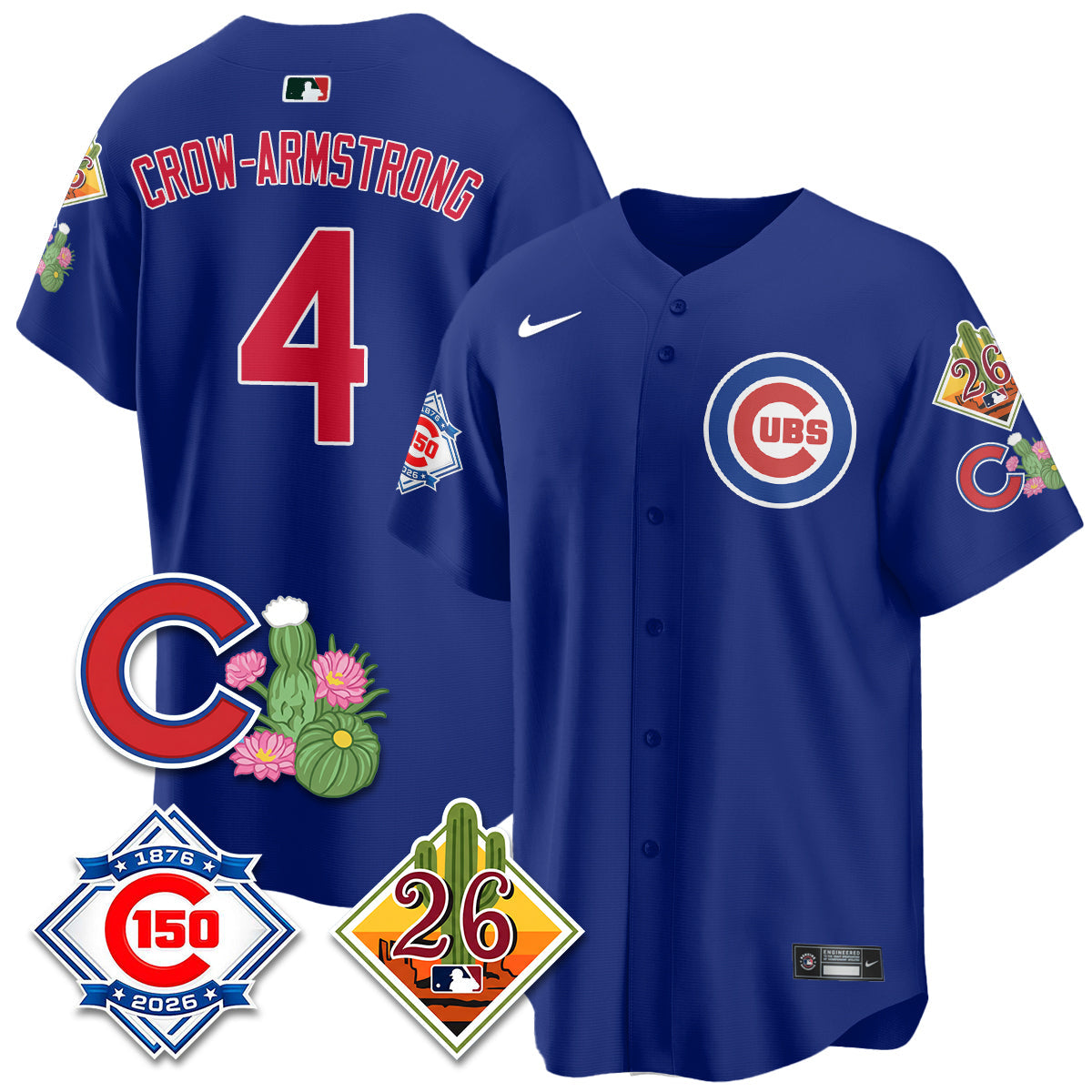 CHC 2026 Spring Training Vapor Limited Men Jersey - 150th Anniversary Patch - All Stitched