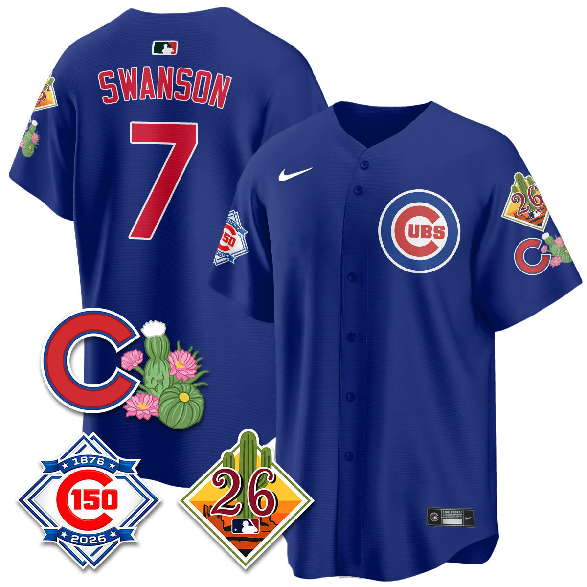 CHC 2026 Spring Training Vapor Limited Men Jersey - 150th Anniversary Patch - All Stitched