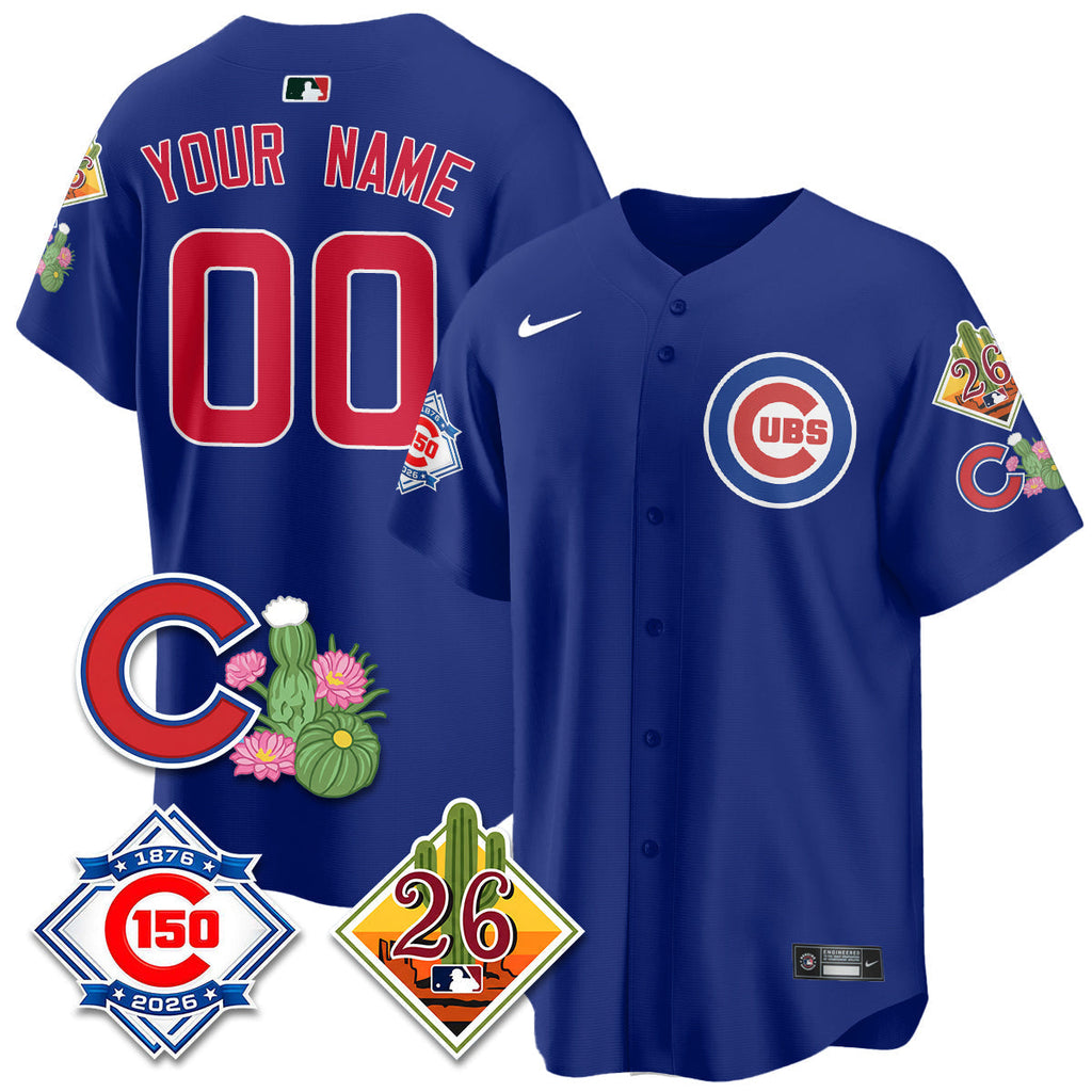 CHC 2026 Spring Training Vapor Limited Jersey - 150th Anniversary Patch - All Stitched