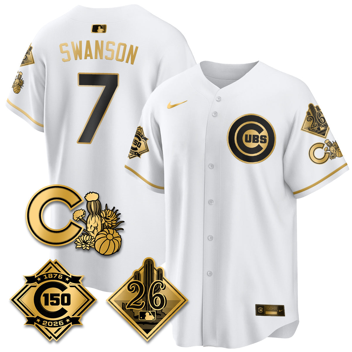 CHC 2026 Spring Training Vapor Limited Men Jersey - 150th Anniversary Patch - All Stitched