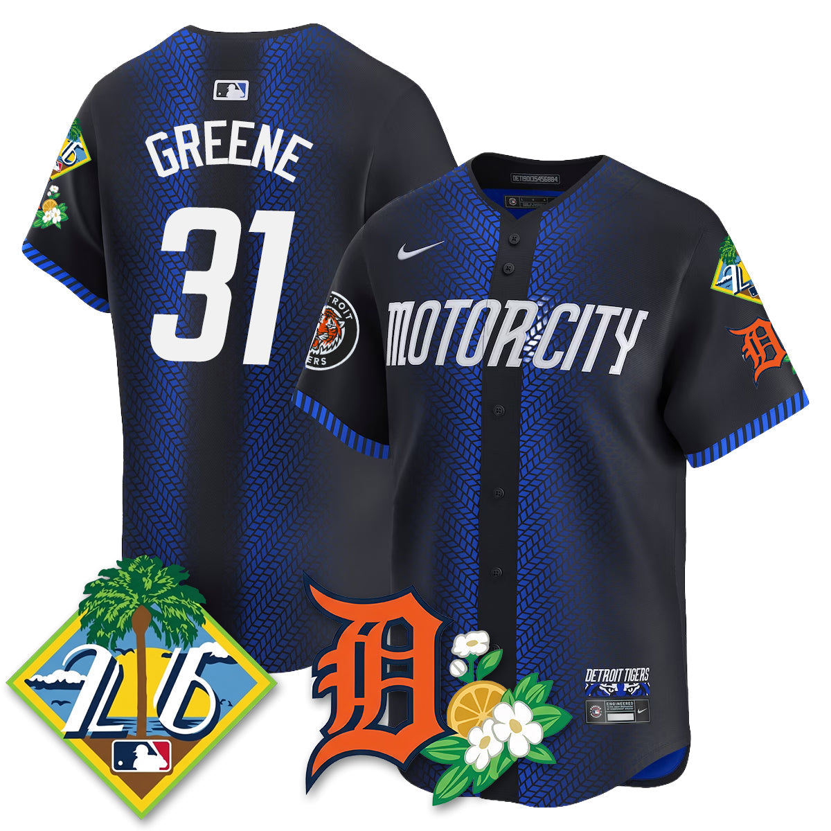 DET 2026 Spring Training Vapor Limited Men Jersey - All Stitched