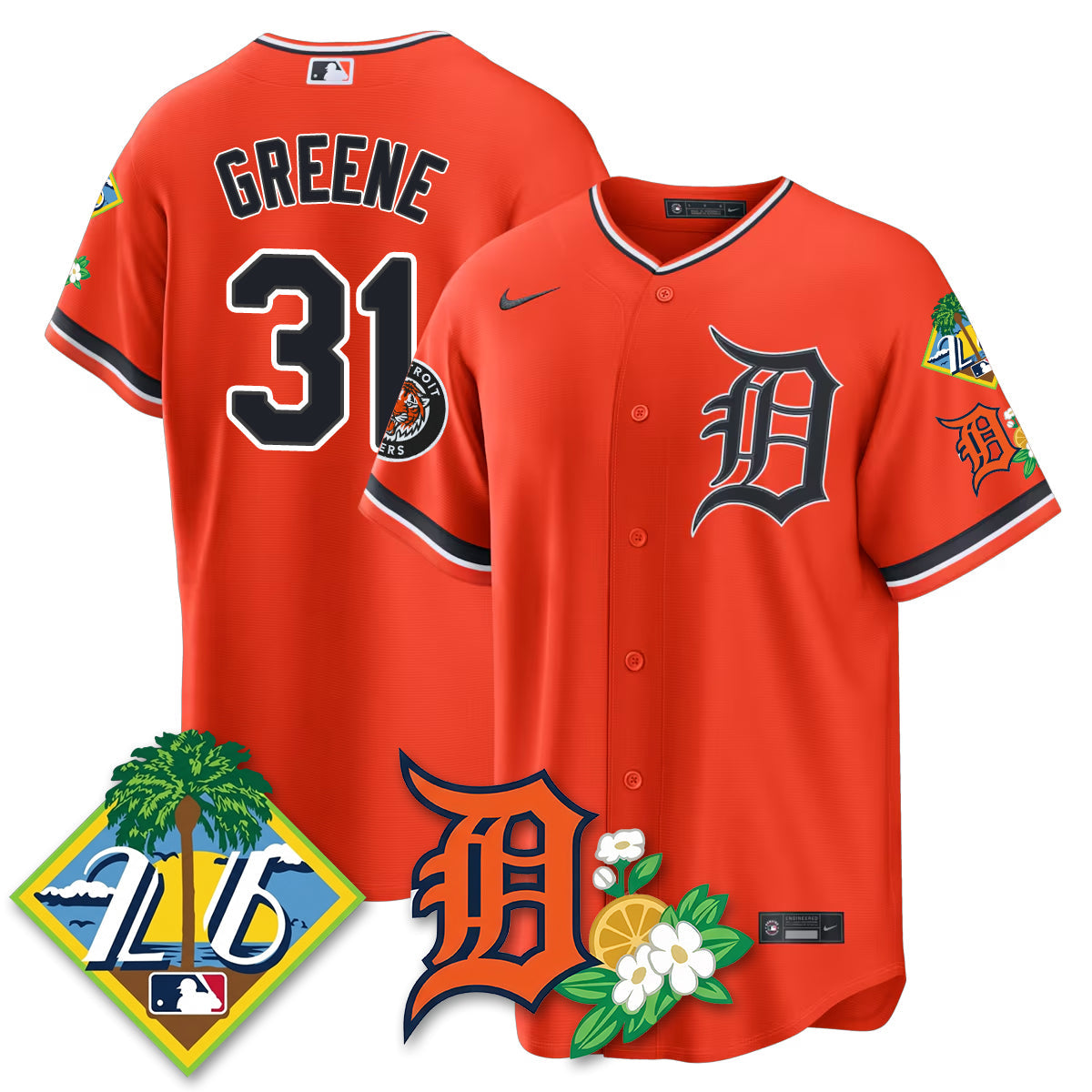 DET 2026 Spring Training Vapor Limited Men Jersey - All Stitched