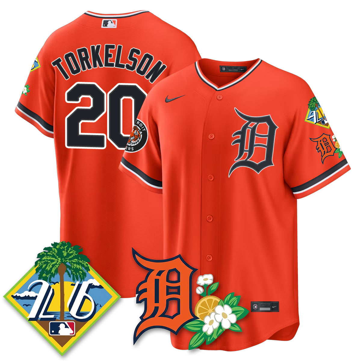 DET 2026 Spring Training Vapor Limited Men Jersey - All Stitched