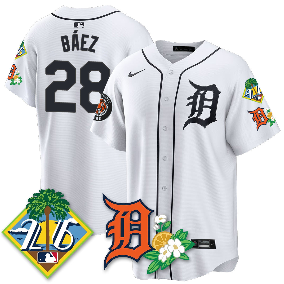 DET 2026 Spring Training Vapor Limited Men Jersey - All Stitched